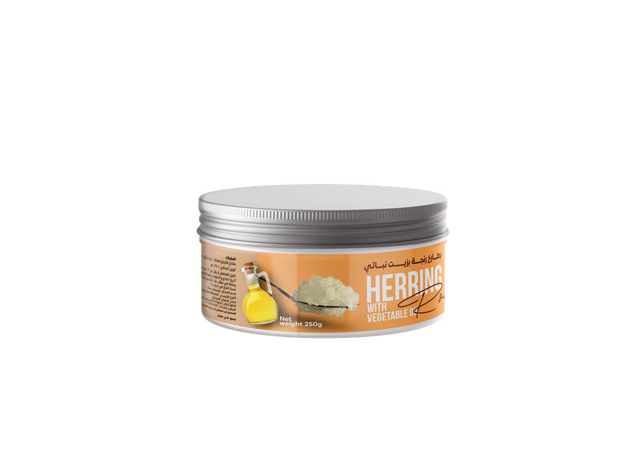 Herring Roe with Vegetable Oil (Jar)